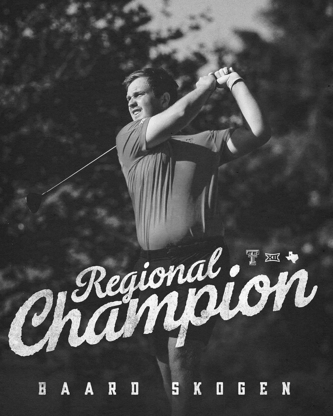 Bård on Regional Champion poster